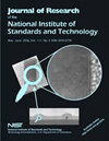 JOURNAL OF RESEARCH OF THE NATIONAL INSTITUTE OF STANDARDS AND TECHNOLOGY雜志封面